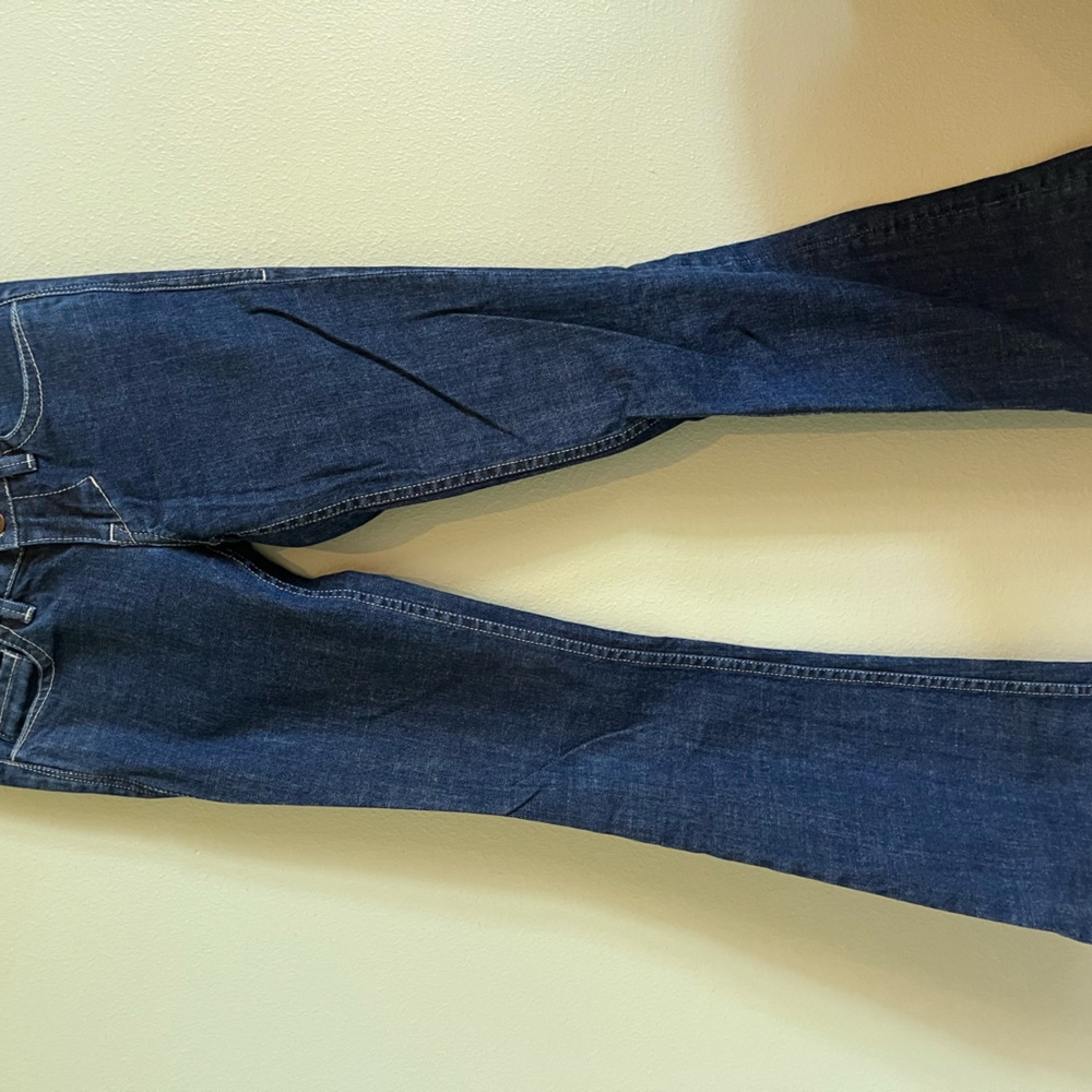 William Rast Indigo Wide Leg Jeans